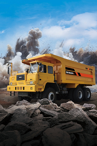 Самосвал SK160A-G, грузоподъёмность 160 т
