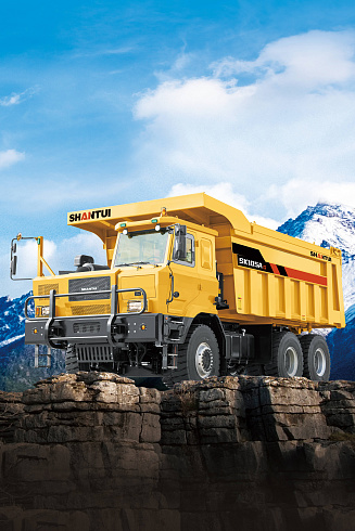 Самосвал SK105A-G, грузоподъёмность 105 т