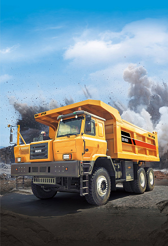 Самосвал SKH160-G, грузоподъёмность 160 т
