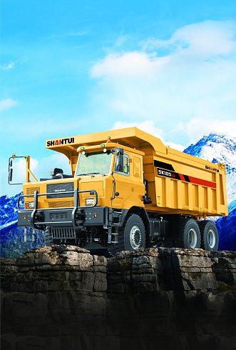 Самосвал SK105-G3, грузоподъёмность 105 т